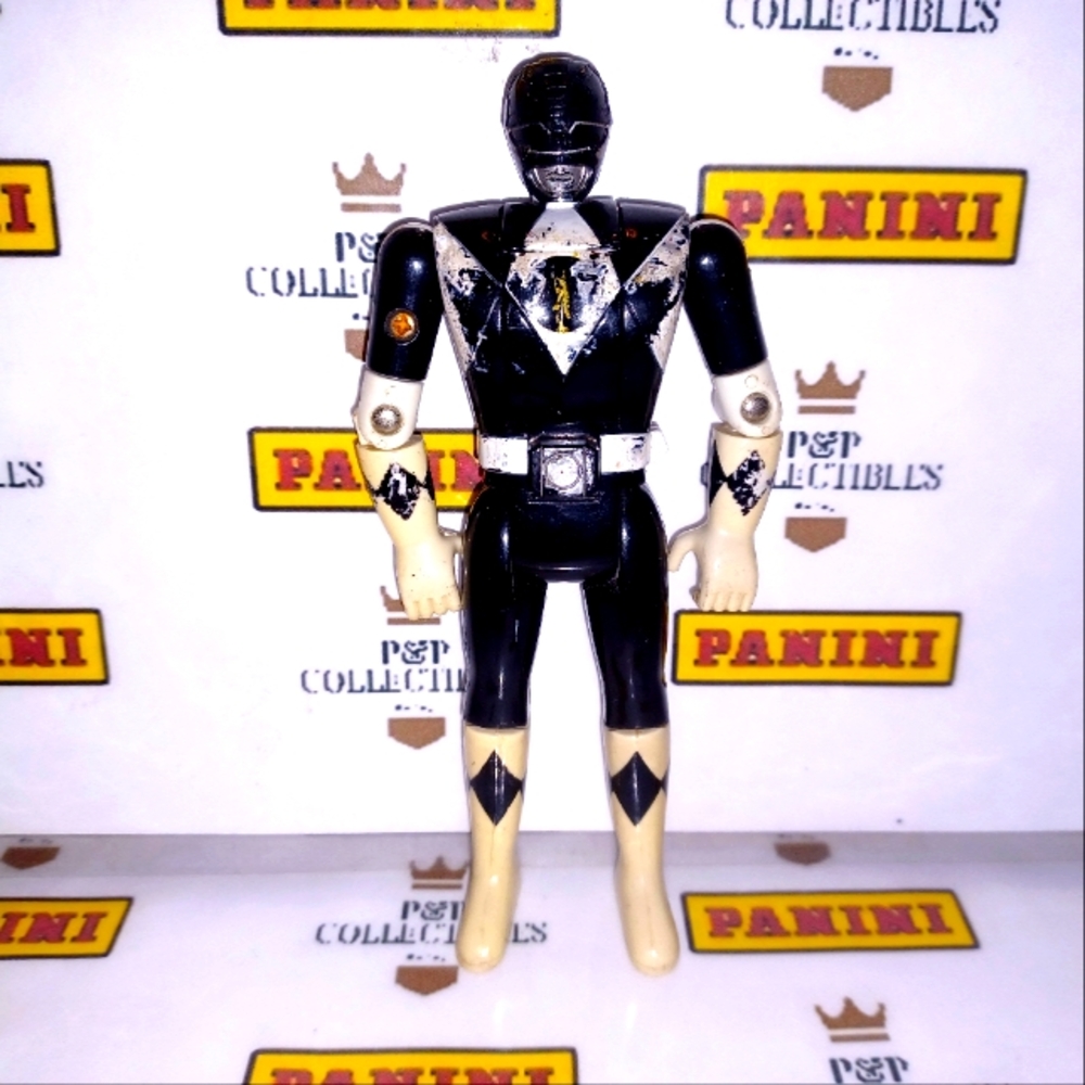 Black Power Ranger Action Figure Toy 🔥 Mighty Morphin Power Rangers MMPR